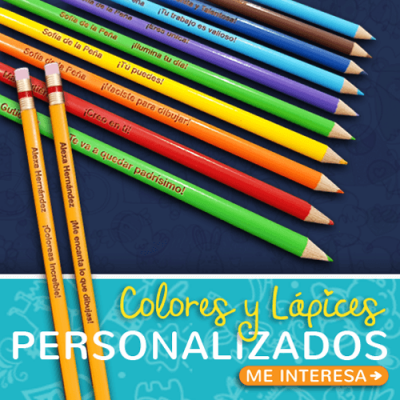 Lápices y Colores Personalizados